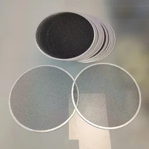 Дешевая цена на заказ круглый Круглый Простой тканый сетчатый экранный фильтр диск
