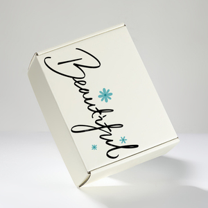 Cajas de Envío de Papel Reutilizables Personalizables, Recubrimiento UV, Grabado en Relieve, Caja de Cartón Corrugado Reciclable, Ecológica - Product Image 4