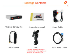 Mekede Car-Play BOX ANDROID tự động nâng cấp hệ thống xe nguyên bản trên bản đồ trực tuyến cho Audi A1 <span class=keywords><strong>Q3</strong></span> A4 A7 A8 mmi 3G hệ thống - Product Image 2