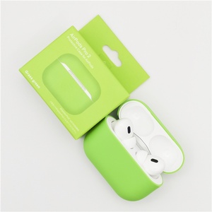 Funda Protectora de Silicona para Apple <span class=keywords><strong>AirPods</strong></span> <span class=keywords><strong>Pro</strong></span> 2, Auriculares Inalámbricos Bluetooth, Bolsa de Almacenamiento a Prueba de Caídas, Silicona Líquida - Product Image 1