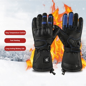Wholesale Custom Printed Heated Motorcycle <strong>Gloves</strong> Palm Guard Leather Hand <strong>Gloves</strong> For Bike Motorcycle - Product Image 2