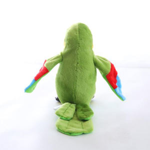 Nieuwe Elektrische Pluche Speelgoed Papegaai Elektrische Opname Leren Spreken Papegaai Draaiende Waaiervleugels Speelgoed Voor Knuffels - Product Image 6