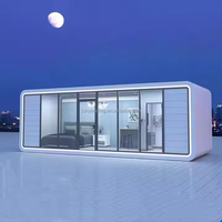 Junyaoding Mini cabine de conteneur minuscule moderne de 40 pieds Structure à cadre en acier de Chine pour villa, appartement ou magasin