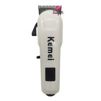 Cortadora de Pelo Eléctrica Kemei KM-809A, Recortadora Profesional con Pantalla LCD, Recortadora Inalámbrica para Silla de Barbería