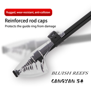 Pour <span class=keywords><strong>RYOBI</strong></span> RANMI Super léger 5/6/7/8 Sections télescopique en Fiber de carbone canne à lancer pour la pêche au leurre pour la Position du ruisseau - Product Image 4