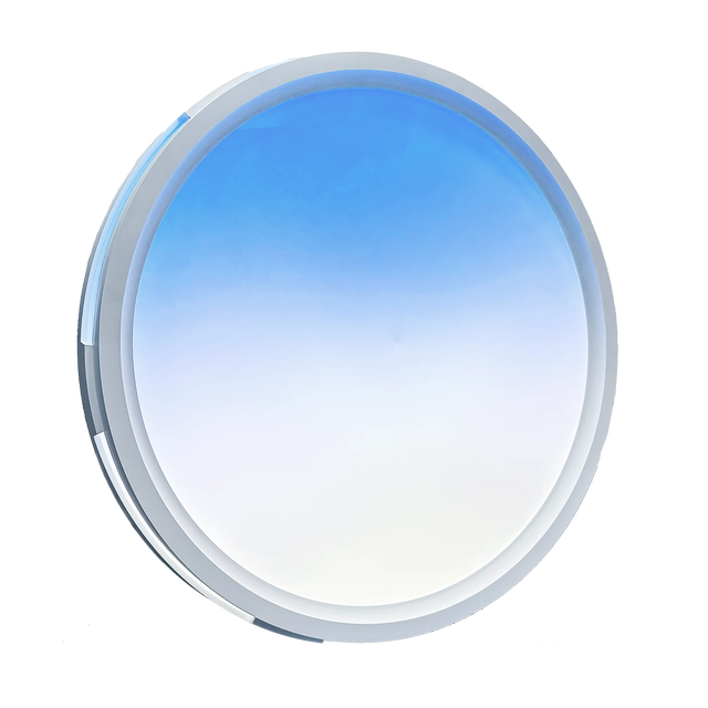 Geagood Modern Round RGB Color LED Ceiling Light with Smart Dimming Remote Control Surface Mounted for Living Room Bedroom