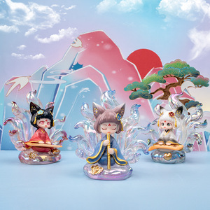 Yu Mo Craft - Boîte Mystère de Sagesse Ancienne - Figurine de Renard à Neuf Queues - Jouet de Collection - Cadeau - Décoration de Chambre - Unisexe - 8-13 Ans - Product Image 2