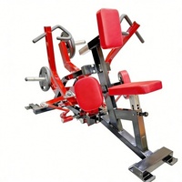 Máquina de remo sentado personalizada para gimnasio, máquina de fitness con carga de placas, Pure Strength