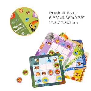 2024 <span class=keywords><strong>New</strong></span> Arrival rừng <span class=keywords><strong>Sudoku</strong></span> Trò chơi giáo dục đồ chơi cho trẻ em học tập - Product Image 4