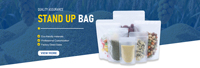 Sachet Doypack Mat Anti-Odeur Personnalisable avec Valve de Dégazage Unidirectionnelle et Fermeture Éclair pour le Stockage du Café, du Thé et des Noix