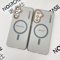 Pabrik Casing Ponsel Transparan Matte Full Cover PC Smoke Frosted untuk Samsung Galaxy S25 Ultra S24 Plus S23 FE