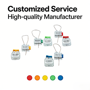 ซีลกันขโมยแบบลูกศร HS-MSS 0002 สำหรับมิเตอร์ไฟฟ้า มิเตอร์น้ำ - Product Image 1
