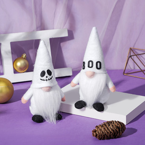 Nouvelles décorations créatives transfrontalières d'<span class=keywords><strong>Halloween</strong></span> : Ornements de poupées gnomes fantômes en polyester avec chapeau pointu effrayant pour bébés de 0 à <span class=keywords><strong>24</strong></span> <span class=keywords><strong>mois</strong></span> - Product Image 4
