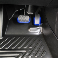 Tapis de voiture en vente directe, tapis de sol de voiture imperméables, tapis de voiture 5D TPE de haute qualité et de luxe pour Renault Duster 2013-2021
