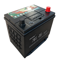 Batterie de voiture au plomb-acide POWSEA 12V 60Ah MF 55D23, batterie de démarrage automobile 55D23L, batterie de camion sans entretien 55D23R