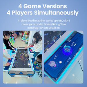 Machine de jeu vidéo d'arcade sans fil en métal pour <span class=keywords><strong>4</strong></span> joueurs, certifiée CE, pour enfants de 8 ans et plus, fabriquée par Source Factory (OEM/ODM) - Product Image 4