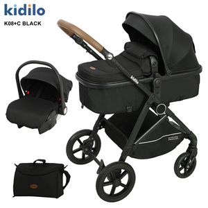 Culla Multifunzionale per Neonati, Passeggino con Vista Alta, Convertibile da Seduto a Sdraiato, <span class=keywords><strong>Carrozzina</strong></span> per <span class=keywords><strong>Bambini</strong></span> - Product Image 1