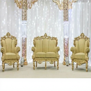 Canapé de Cérémonie de Mariage Maharani pour Couple, Démontable, Léger, en Bois Traité, Style Français, Nouveauté USA - Product Image 1