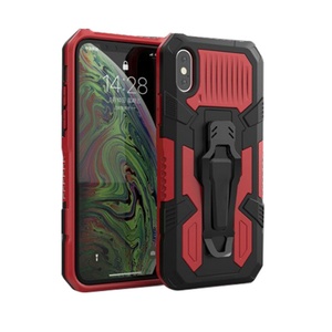Funda Protectora <span class=keywords><strong>MechWarrior</strong></span> a Prueba de Golpes para Iphone11/12/13 Pro Max con Clip para Cinturón y Soporte, Carcasa Trasera para Xiaomi 11 Lite 10T Poco F3 M3 X3 - Product Image 4