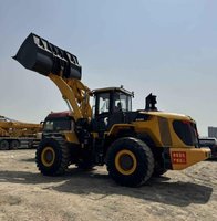 Chargeuse sur pneus neuve de marque chinoise de premier plan, capacité nominale de 12 tonnes, modèle 8128H avec godet de 7 m³
