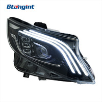LED Headlamp Automatic Illumination System Automotive Headlights Vehicle Components Suitable for BENZ 16th-23rd Generation Vito
