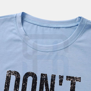 Camiseta de algodón 100% de Color sólido para hombre, ligera con mangas cortas y función de secado rápido, venta en línea, patrón impreso en 3D - Product Image 3
