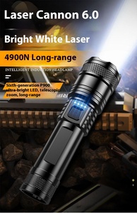 Wholesale Powerful Led <b>Flashlights</b> Ultra Bright Tactical Light Emergency Spotlights Telescopic Battery - Product Image 2