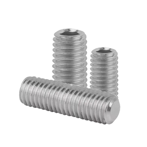 Stainless Steel Hex Socket Stainless Steel <strong>Wood</strong> <strong>Screws</strong> Flat Head Style Slotted Set <strong>Screw</strong> - Product Image 6