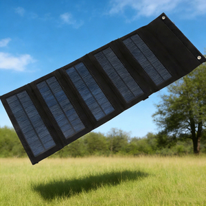 Alecter <b>Solar</b> All-in-One Portable <b>Solar</b> <b>Charger</b> Bag 50W High-Efficiency Foldable <b>Panel</b> Ready-to-Use Power Solution Outdoor - Product Image 3