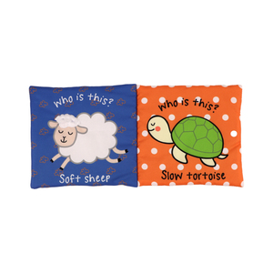 Trang trại động vật thêu khác nhau dệt cảm ứng và cảm thấy mềm mại vải cuốn sách đồ chơi cho trẻ sơ sinh, trẻ sơ sinh và trẻ mới biết đi - Product Image 3