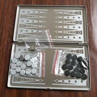 Jeu de société solitaire à un joueur en aluminium Jeu de société éducatif pour enfants