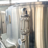 Équipement de brassage commercial 200L : Système de brasserie avec chaudière de mouture et de décantation pour micro-brasserie