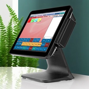 סופרמרקט pos כל בתוך pos מכונת מערכת אישית אלומיניום pos חוט מוסתר עיצוב מזומנים רישום - Product Image 6