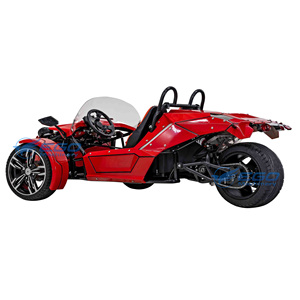 Tricycle Électrique EGO à Trois Roues, Moto Roadster Convertible Supercar, Pneu en Acier Q235B, Garantie 1 An - Vente Flash - Product Image 2