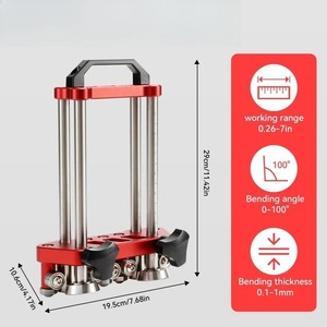 Stainless Steel Pipe Bending Machine with Adjustable Dies for Copper Aluminum Tube <b>Rolling</b> <b>Tool</b> Industrial Workshop - Product Image 2