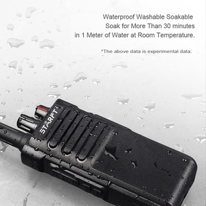 Starft CD-A8 10 Wát DMR Walkie Talkie IP67 không thấm nước 2900mAh pin VHF/UHF 8-12km phạm vi 10 + Giờ Nói chuyện thời gian CE FCC chứng nhận - Product Image 4