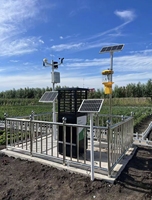 Lámpara LED Solar Seedafarm para Control de Plagas Agrícolas con Luz Negra para Huertos y Estanques de Peces