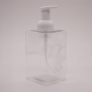 Bouteille de lavage corporel plate en plastique PET de haute qualité avec pompe pulvérisatrice 300ml/500ml – Fabricant, Vente en gros, Personnalisation OEM ODM, Marque privée - Product Image 3