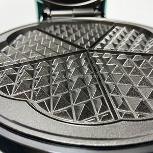 Machine à gaufres électrique domestique très vendue, 5 empreintes rondes, mini <span class=keywords><strong>gaufrier</strong></span> en <span class=keywords><strong>forme</strong></span> de cœur pour le <span class=keywords><strong>petit</strong></span>-déjeuner - Product Image 3