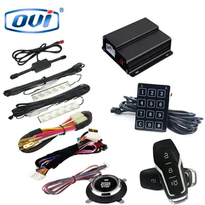 OVI Smart Auto Keyless Entry System Push Pulsante di Avvio PKE Allarme Auto A Distanza Del Motore di Avviamento