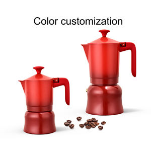 3/6 tazas Cafetera italiana de aluminio Mini Espresso <span class=keywords><strong>Cafetería</strong></span> Cafetera portátil Express <span class=keywords><strong>Moka</strong></span> Cafetera - Product Image 6