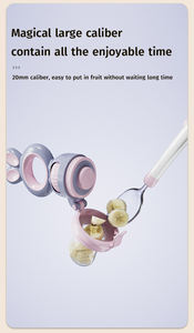 Lier BPA-Free infante in Silicone per bambini giocattolo ciuccio per alimenti per bambini massaggiagengive 0-12 mesi sacchetto in Silicone solido cibo ciuccio - Product Image 5