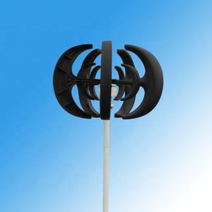 <span class=keywords><strong>Nouvelle</strong></span> conception de lampe lanterne à axe vertical, double générateur éolien Maglev à 5 pales 12V 24V, portable - Product Image 5