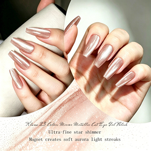 2026 Newly Cat Eye <b>Gel</b> Polish 15ML <b>Nail</b> Paint Long Lasting UV <b>Nail</b> Art Finish 23 Color French Magnetic <b>Nail</b> <b>Gel</b> Kit - Product Image 3