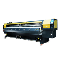 Impresora Digital de 3.2m con Cabezal de Impresión Konica 512i 1024i, Impresoras de Gran Formato con Tinta Eco Solvente para Pancartas Flexibles de Exterior en Venta