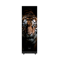 Schermo LED P2.5 Pieghevole da Interno, Display LED Pieghevole da Pavimento, Poster LED P2.5