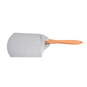 Pala para Pizza de Acero Inoxidable 430 de 12 Pulgadas con Mango de Madera Plegable para un Fácil Almacenamiento, Espátula para Pizza de Lujo para Hornear - Product Image 3