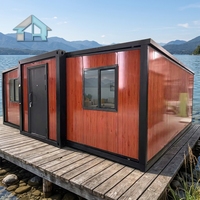 Maison mobile multifonctionnelle extensible pour salles d'accueil temporaires, petites cabines de bureau et espaces de service extérieurs