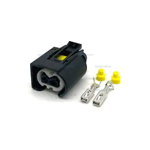 2 pinos selados kit fêmea habitação Plug automotivo elétrico conector impermeável Kostal 9441292