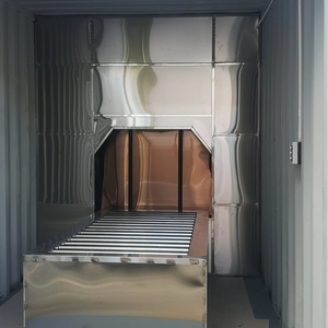 Incinerador de cremación humana completamente automático eléctrico, capacidad de carga de 1000 libras, maquinaria crematoria de estilo europeo, quemador de cremación - Product Image 1